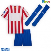 Atletico Madrid Domaci Dres za djecu 2025-26 Kratak Rukav (+ Kratke hlače)